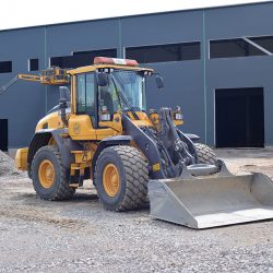 Markarbeten för nytt centrallager i Smedby